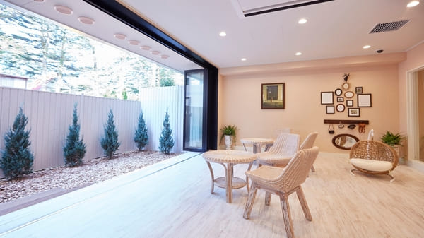 アンティーク調の客室