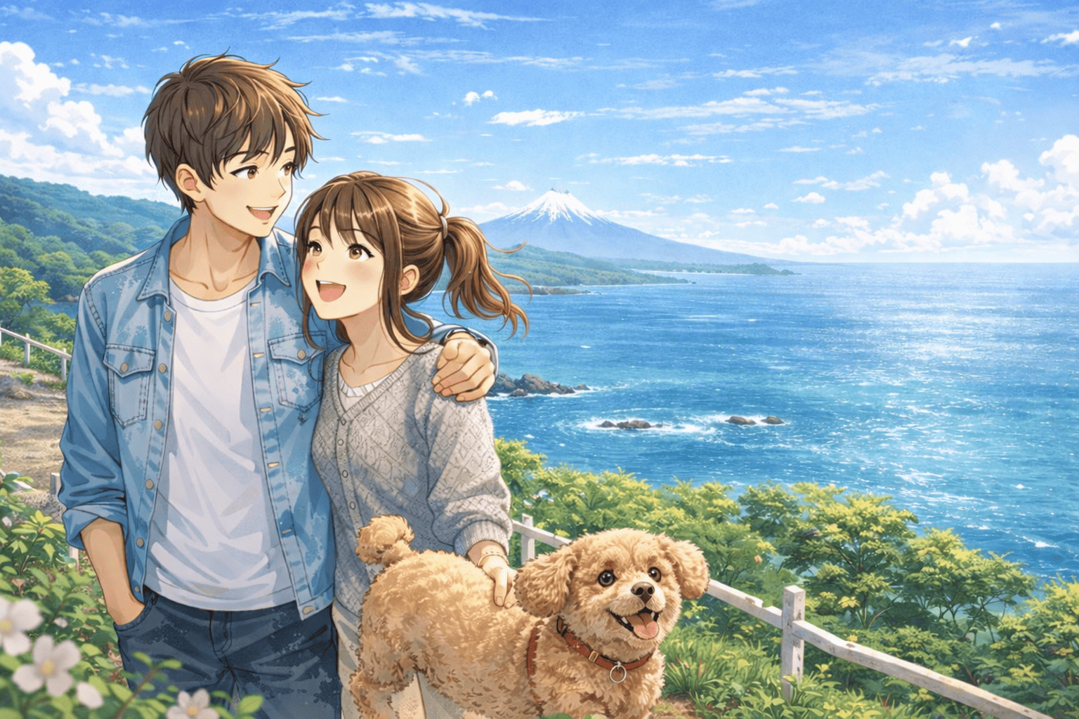 「伊豆高原で愛犬と過ごす休日」