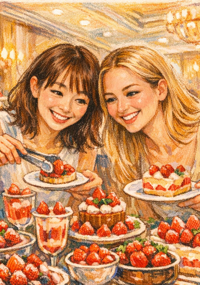 ホテルスイーツビュッフェのイメージ