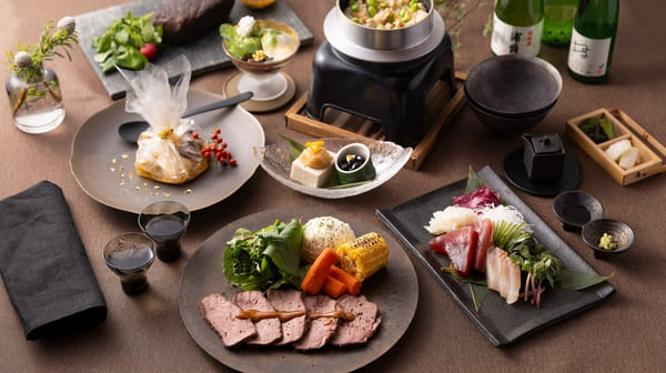 豊富な料理でおもてなし｜お食事も満足